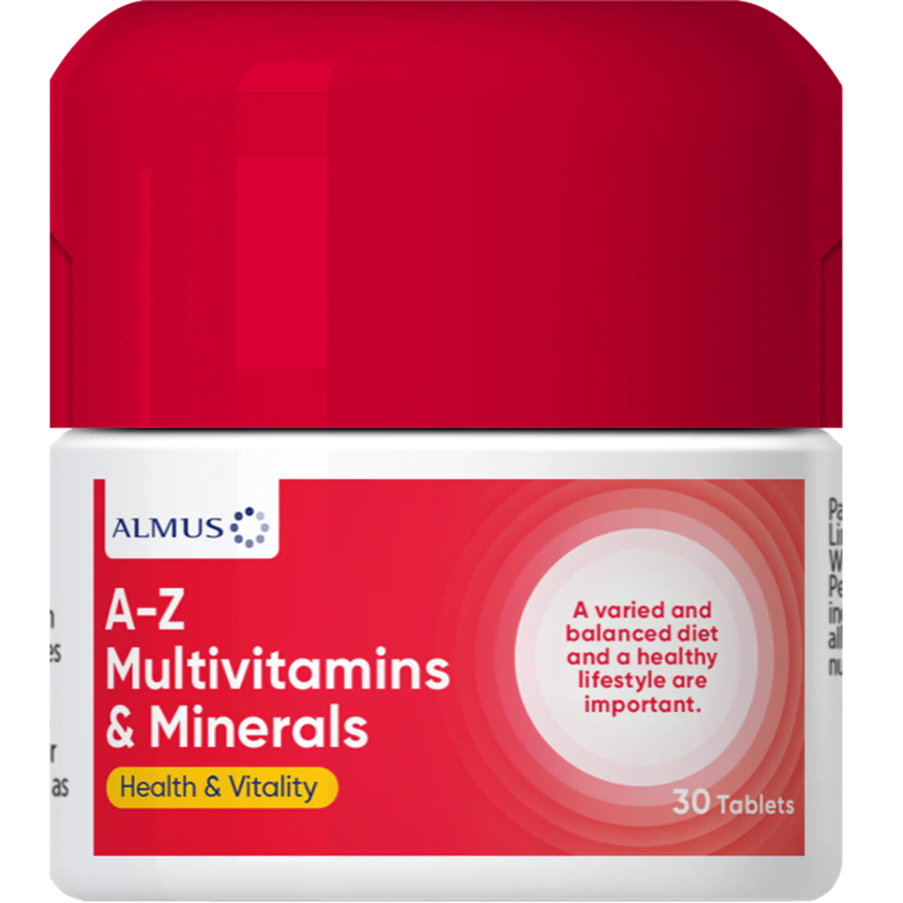 Almus A-Z Multivitamins & Minerals 30 Tablet