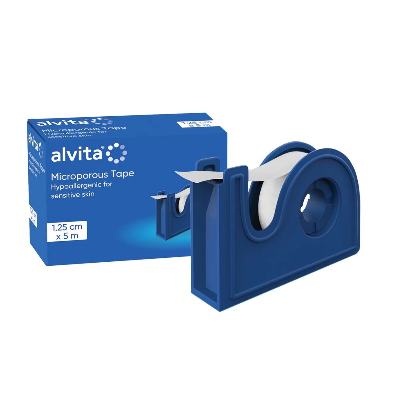 Alvita Microporous Tape 1.25cm x 5m 1 Tape