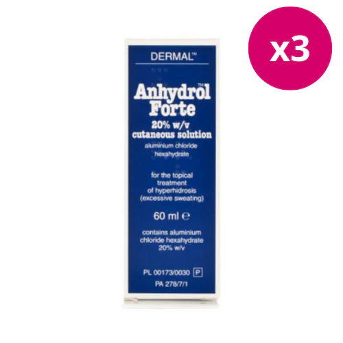 Anhydrol Forte Roll On 20% W/v Cuta x 3
