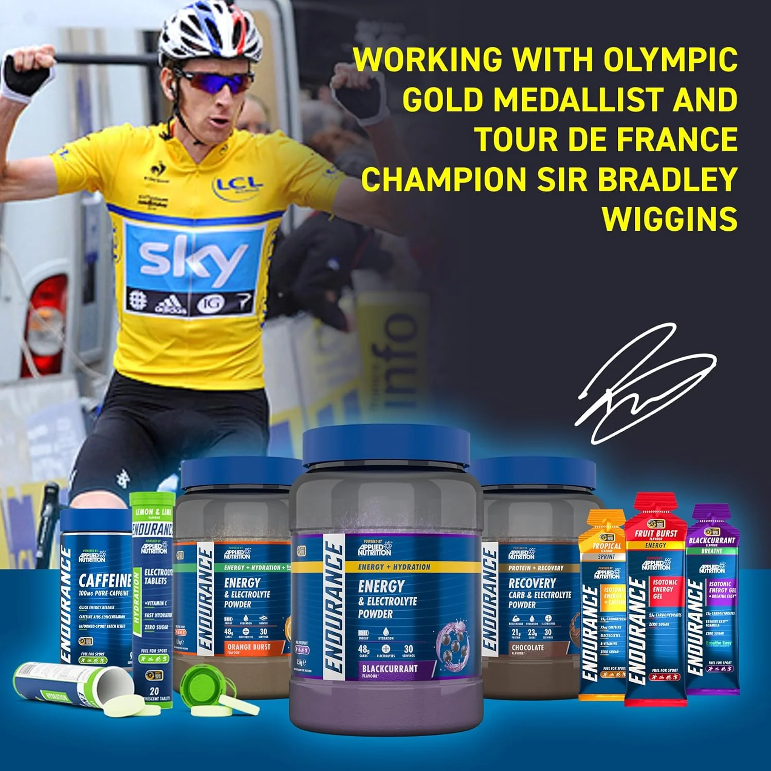 Applied Nutrition Endurance Hydration Electrolyte Tablets Lemon & Lime 20 x 4g tablets - Image 6