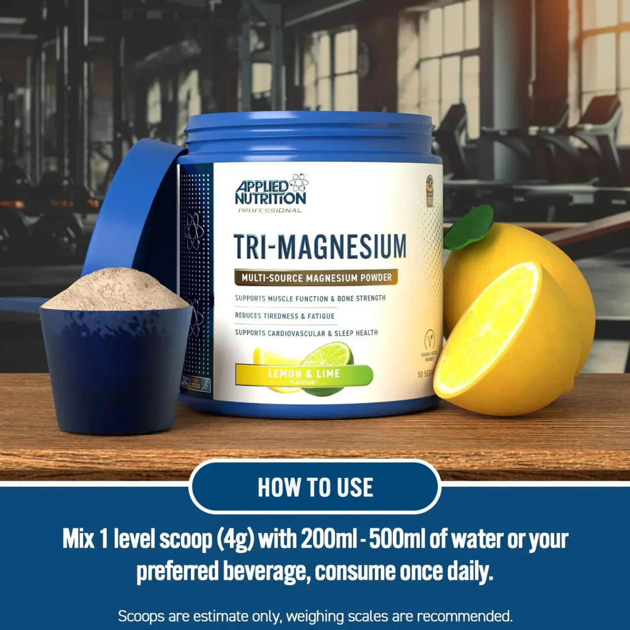 Applied Nutrition Tri Magnesium Powder Tropical Vibes Flavour 200g - Image 5