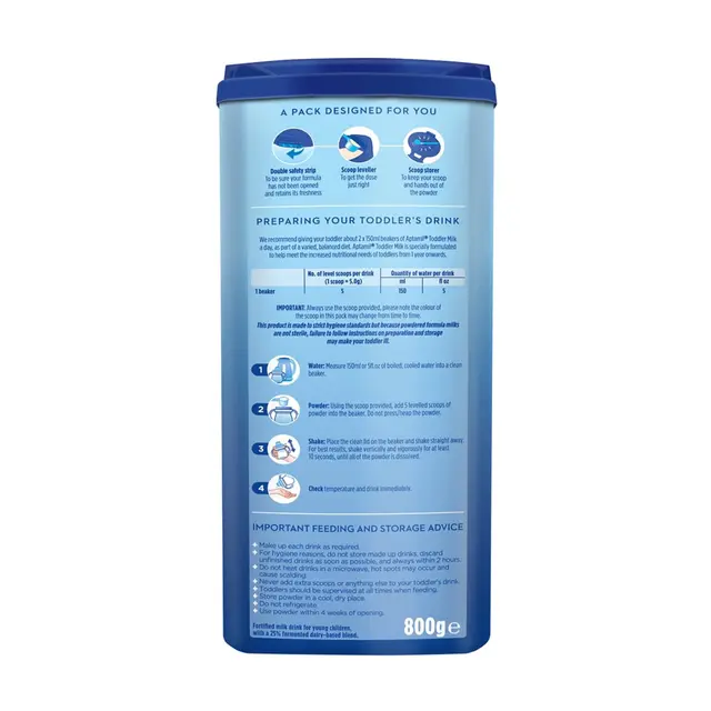 Aptamil 3 Toddler Milk  1+ Year 800g - Image 4