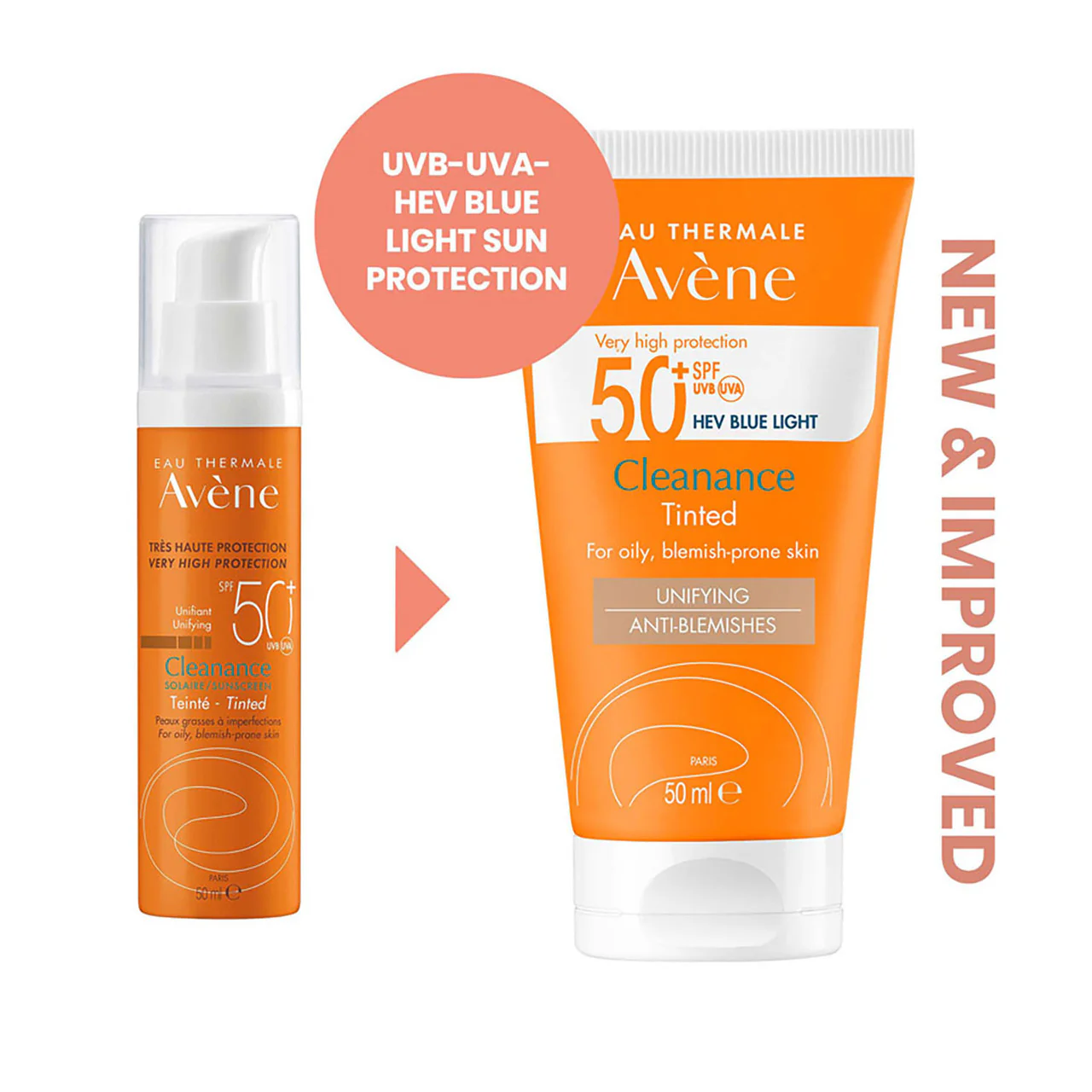 Avene Very High Protection Cleanance Tinted SPF50+ Sun Cream for Blemish-prone Skin 50ml - Image 3