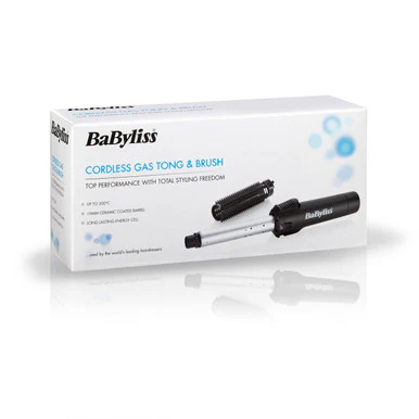 BaByliss Cordless Gas Tong & Brush