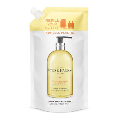 Baylis & Harding Signature Sweet Mandarin & Grapefruit Hand Wash 1 Litre Refill
