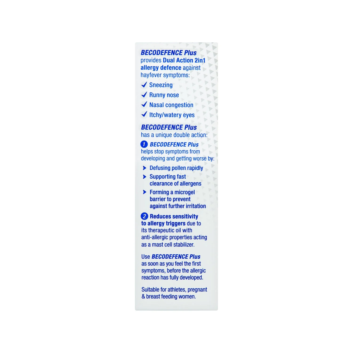 Becodefence plus allergy spray - Image 7
