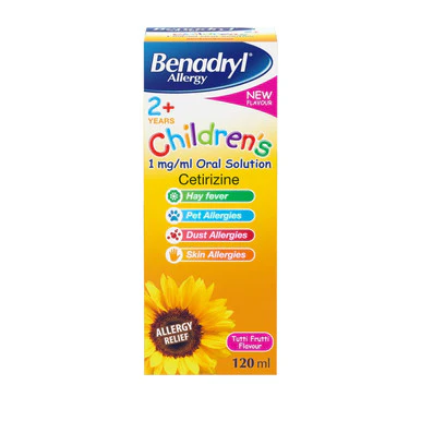 Benadryl Allergy Children's 1mg/ml Oral 100ml