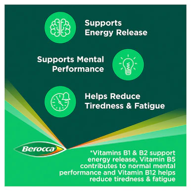 Berocca Orange Energy Vitamin 45 Effervescent Tablets - Image 2