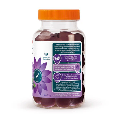 Bio-Kult 3in1 Biotic Blend Probiotic for Teens Blackcurrant 30 Gummies - Image 2