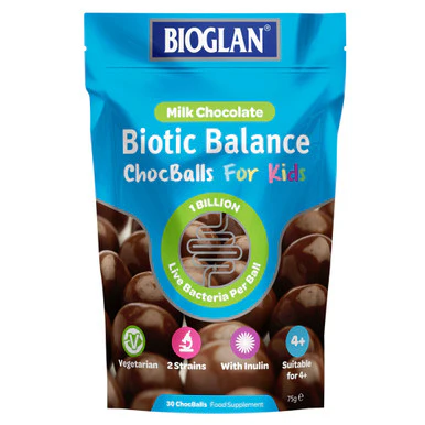Bioglan Biotic Balance Milk Choc Balls 75g