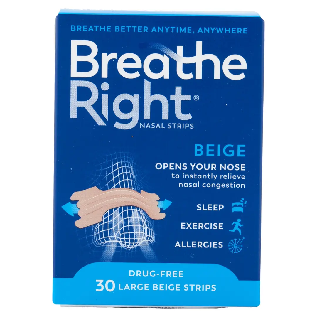 Breathe Right Nasal Strips Orig Large 30s x 6 - Image 2