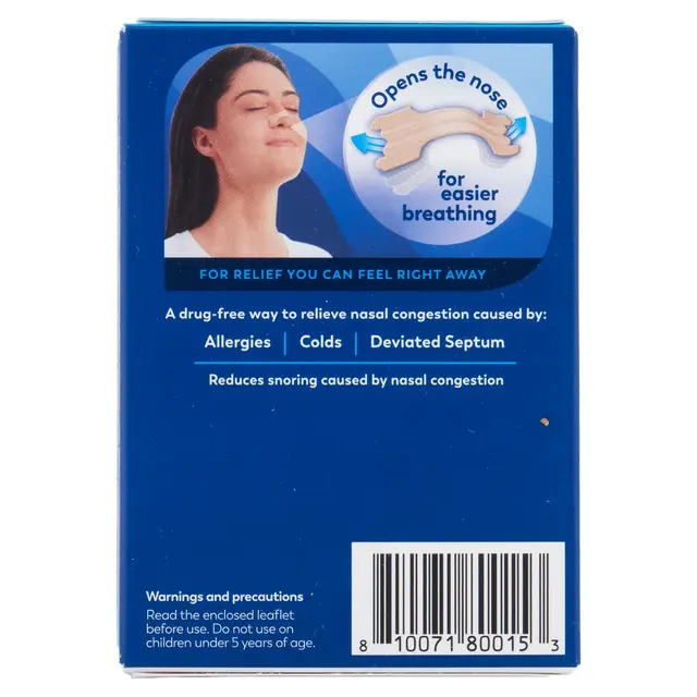 Breathe Right Nasal Strips Orig Large 30s x 6 - Image 4