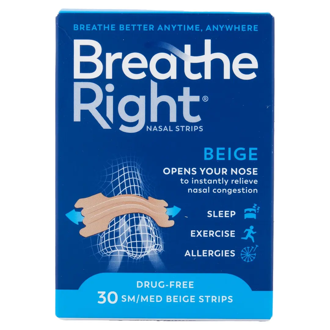 Breathe Right Nasal Strips Original S/M 30 x 3 - Image 2