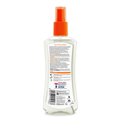 Calypso Clear Protect Dry Oil Spray SPF30 200ml - Image 2