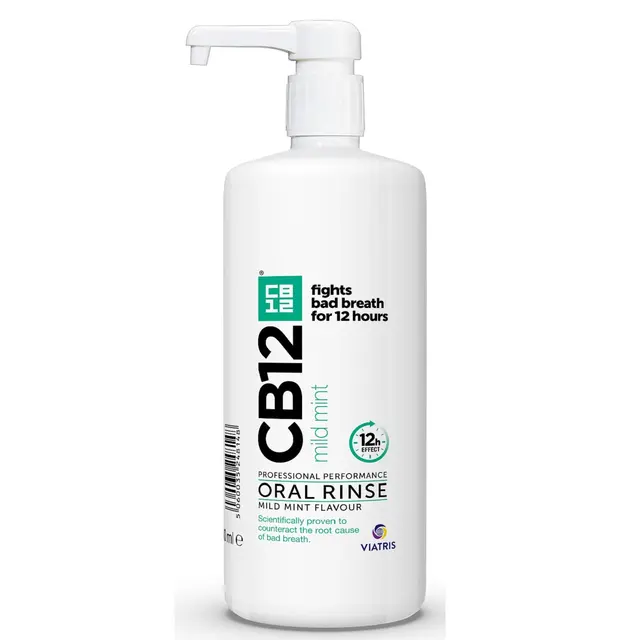 CB12 Mild Mint-Menthol Mouthwash 1 Litre