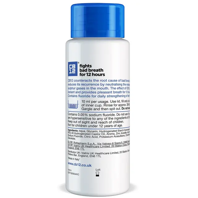 CB12 Mint Mouthwash 250ml x 6 - Image 2