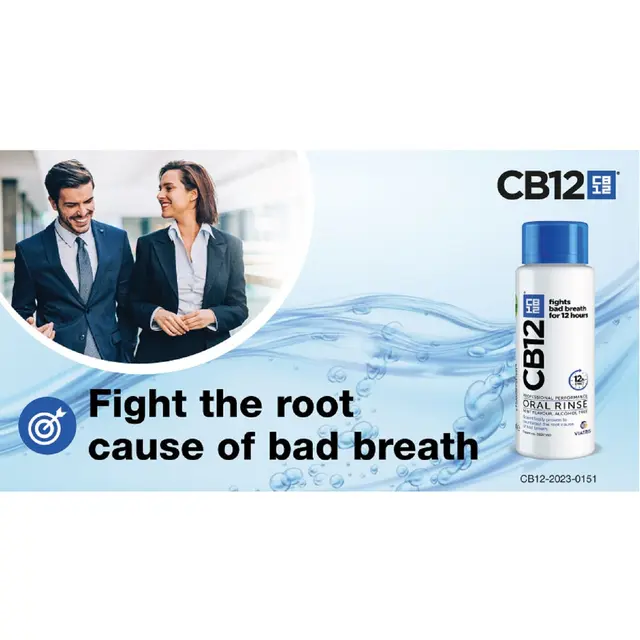 CB12 Mint Mouthwash 250ml x 6 - Image 3