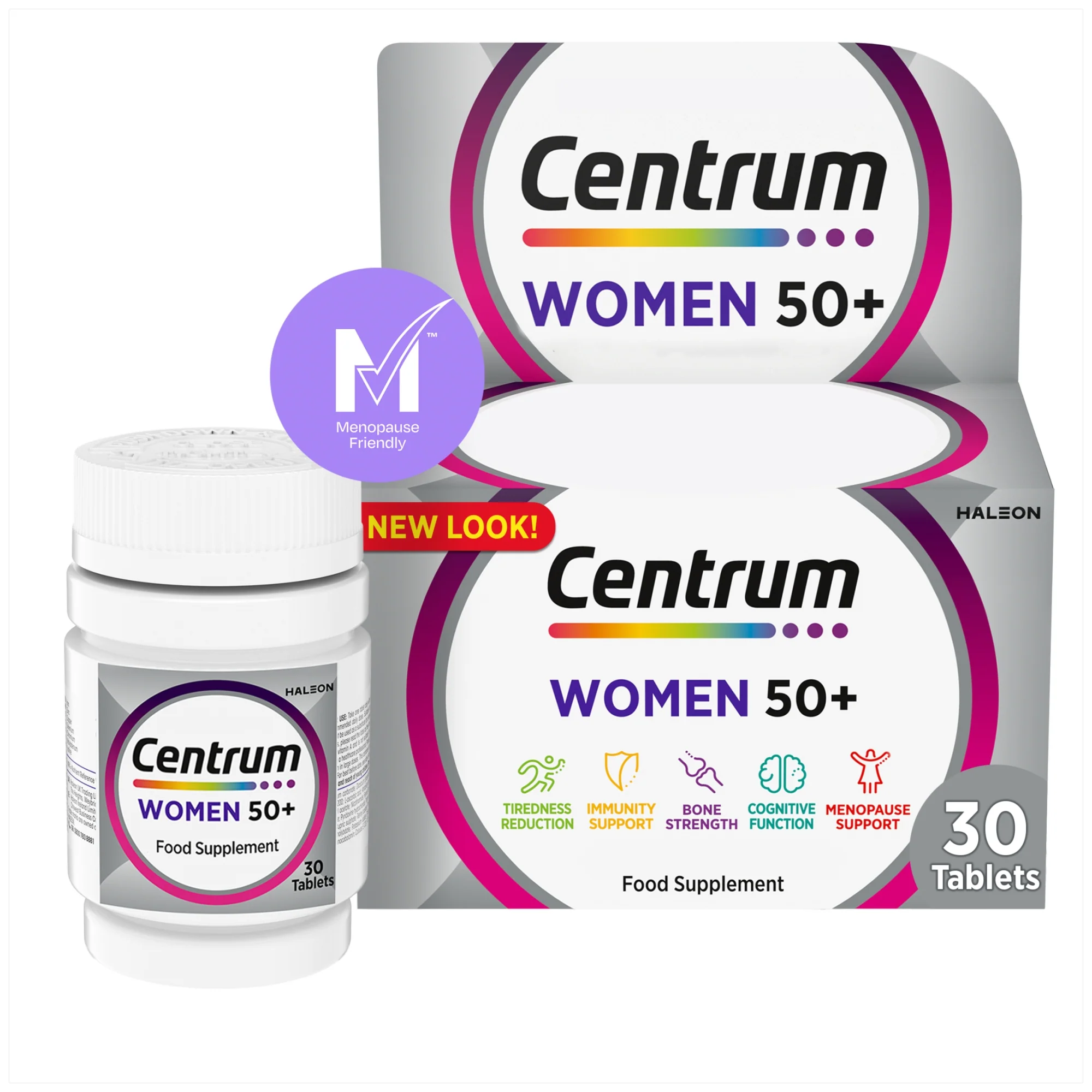 Centrum Women 50+ Multivitamins & Minerals 30 Tablets