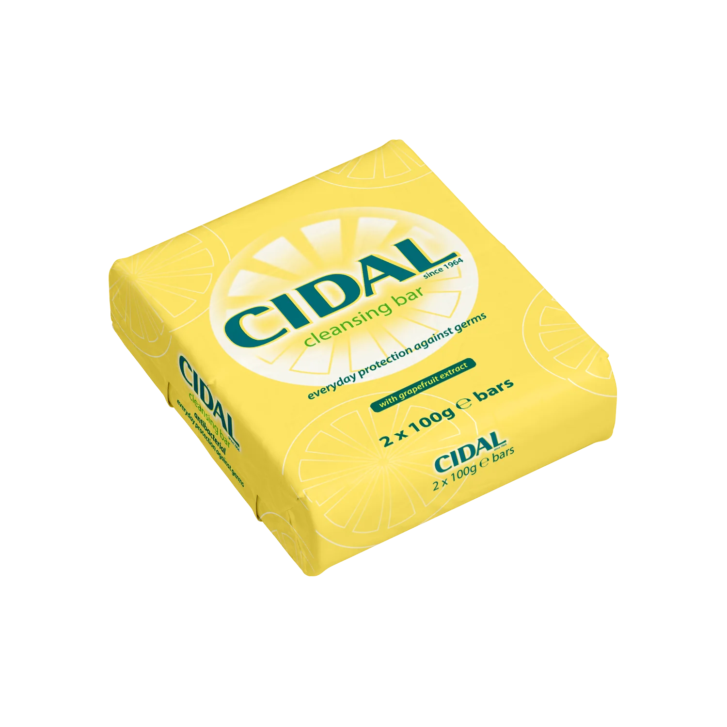 Cidal Cleansing Bar Original 100g x 2