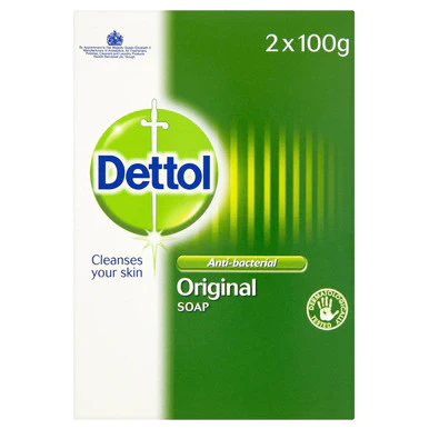 Dettol Anti-Bacterial Original Bar Soap 2 x 100g
