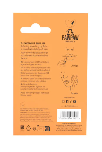 Dr.PAWPAW SPF30 Lip Balm 8ml - Image 4