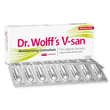 Dr Wolff's V-san MoistCream Cremol Pessary