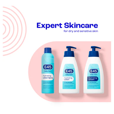 E45 Daily Moisturiser Body Lotion 400ml - Image 4