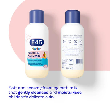 E45 Junior Foaming Bath Milk 500ml - Image 3