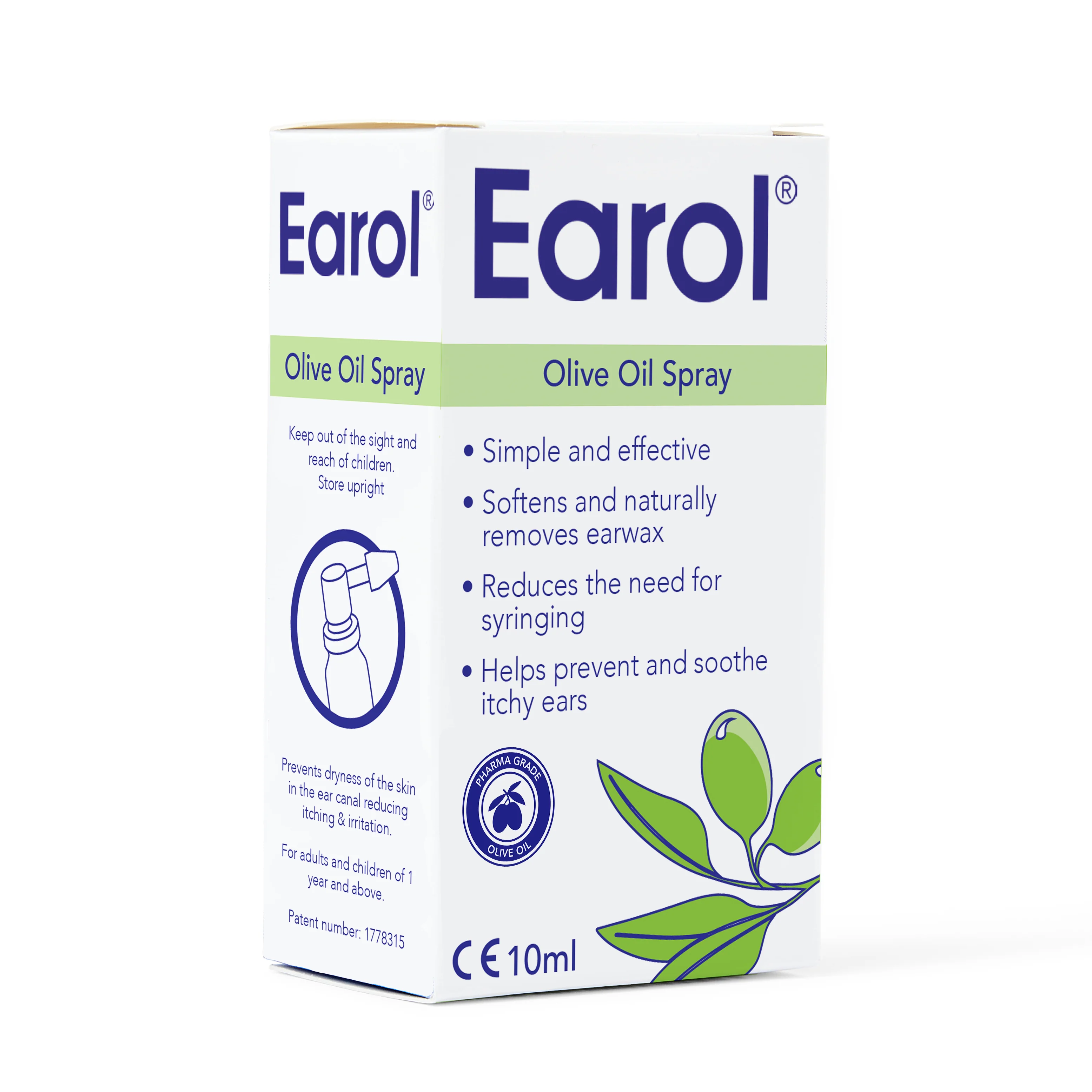 Earol Olive Oil Spray 10ml