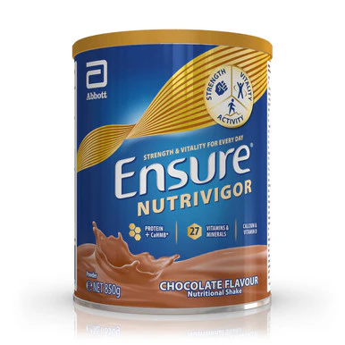 Ensure NutriVigor Shake Chocolate Flavour 850g