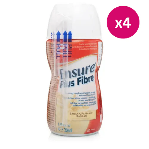 Ensure Plus Fibre Banana 200ml x4