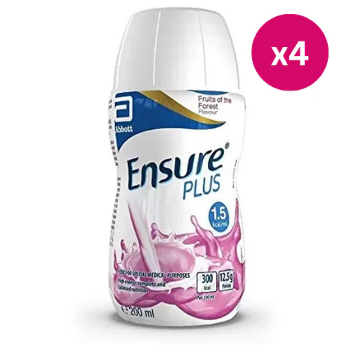 Ensure Plus Milkshake Fruits Of The Forest 200ml x4