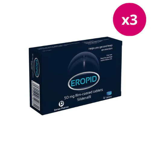 Eropid (Sildenafil) 50mg 12 tablets