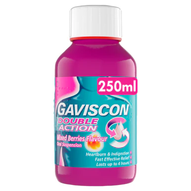 Gaviscon Double Action Mixed Berries 250ml
