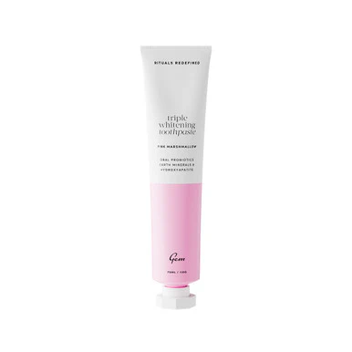 Gem Triple Whitening Toothpaste Marshmellow 100g