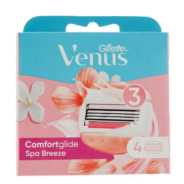 Gillette Venus ComfortGlide Spa Breeze 4s
