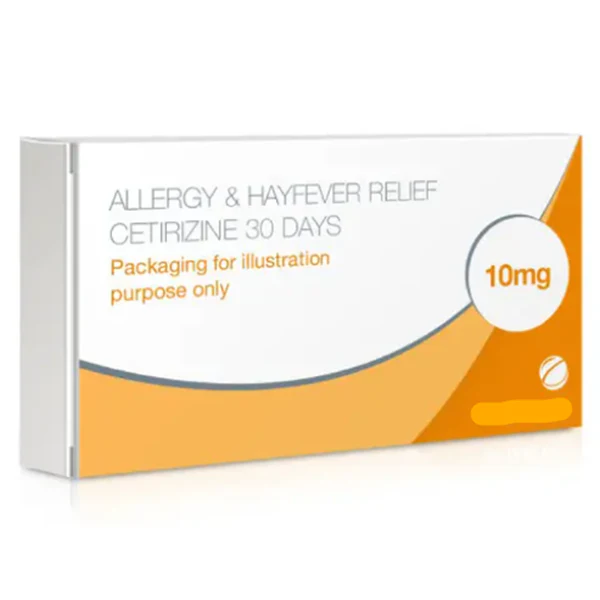 Hayfever & Allergy Relief Cetirizine 10mg 14 Tablets