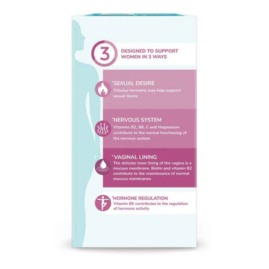 Health & Her Intimacy+ Multi Nutrient Support Supplement 60 Capsules - Image 3