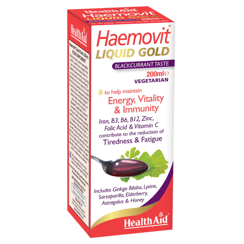 HealthAid Haemovit Liquid Gold Tonic 200ml