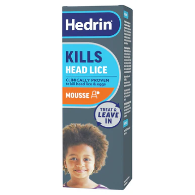 Hedrin Kills Head Lice Leave In Mousse 100ml