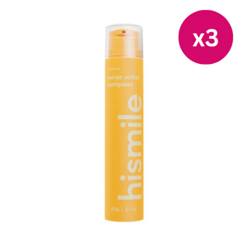 Hismile Mango Sorbet Toothpaste x3