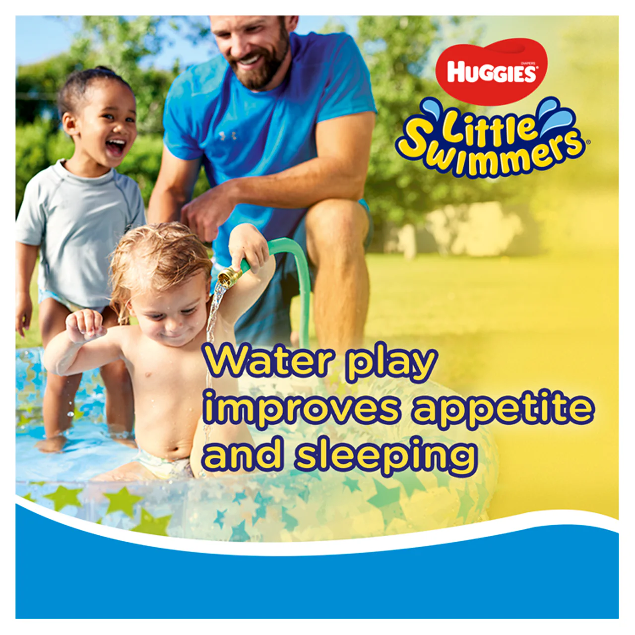 Huggies Little Swimmers Swim Nappies Size 3-4 12 Pack - Image 5