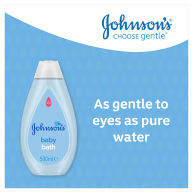 Johnsons Baby Bath 500ml - Image 3