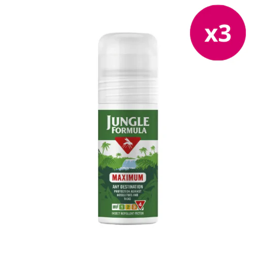 Jungle Formula Maximum Roll-On 50ml x 3