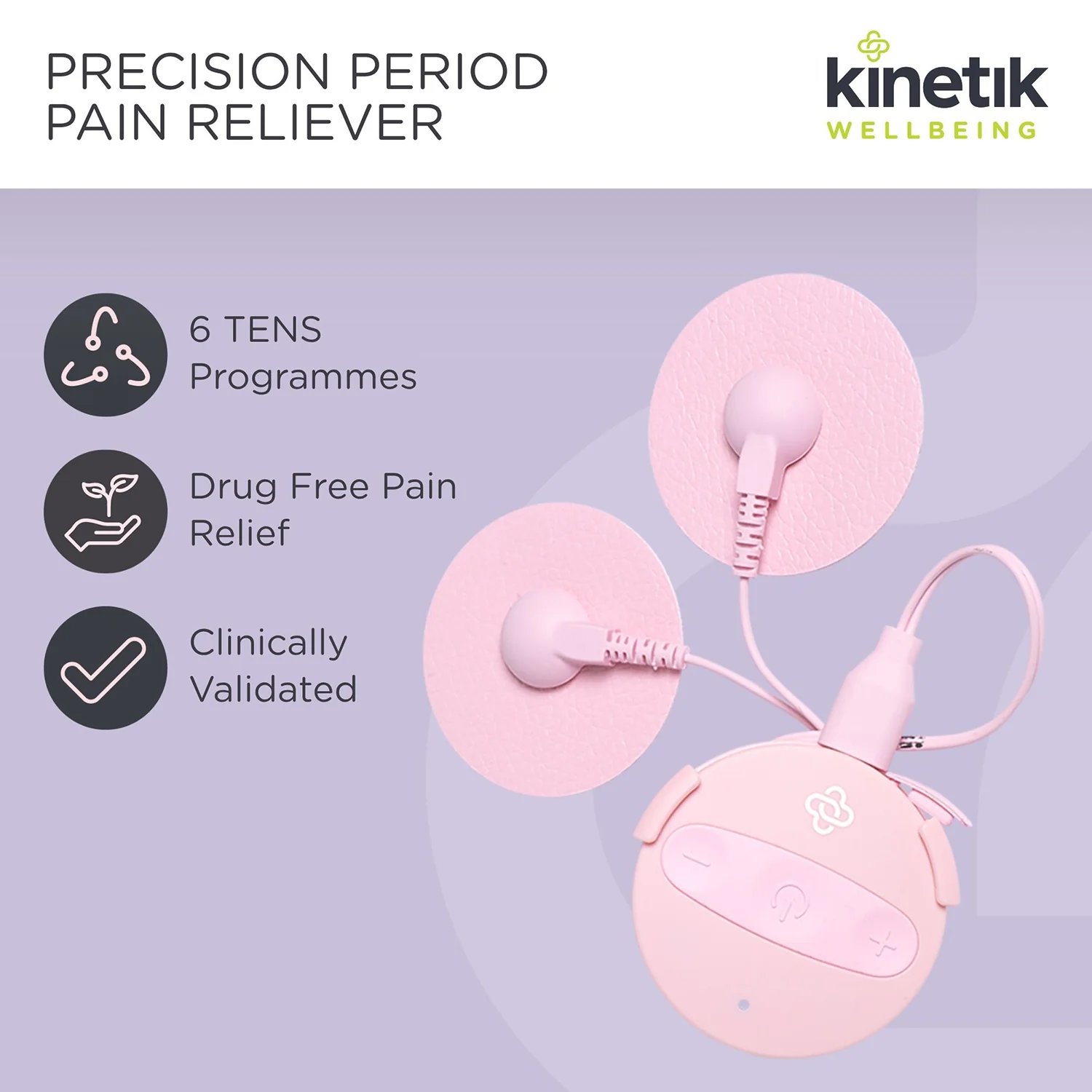 Kinetik Wellbeing Precision Period Pain Reliever - Image 2