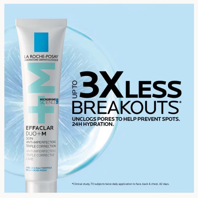 La Roche Posay Effaclar Duo+ SPF30 Anti Imperfection Moisturiser 40ml - Image 6
