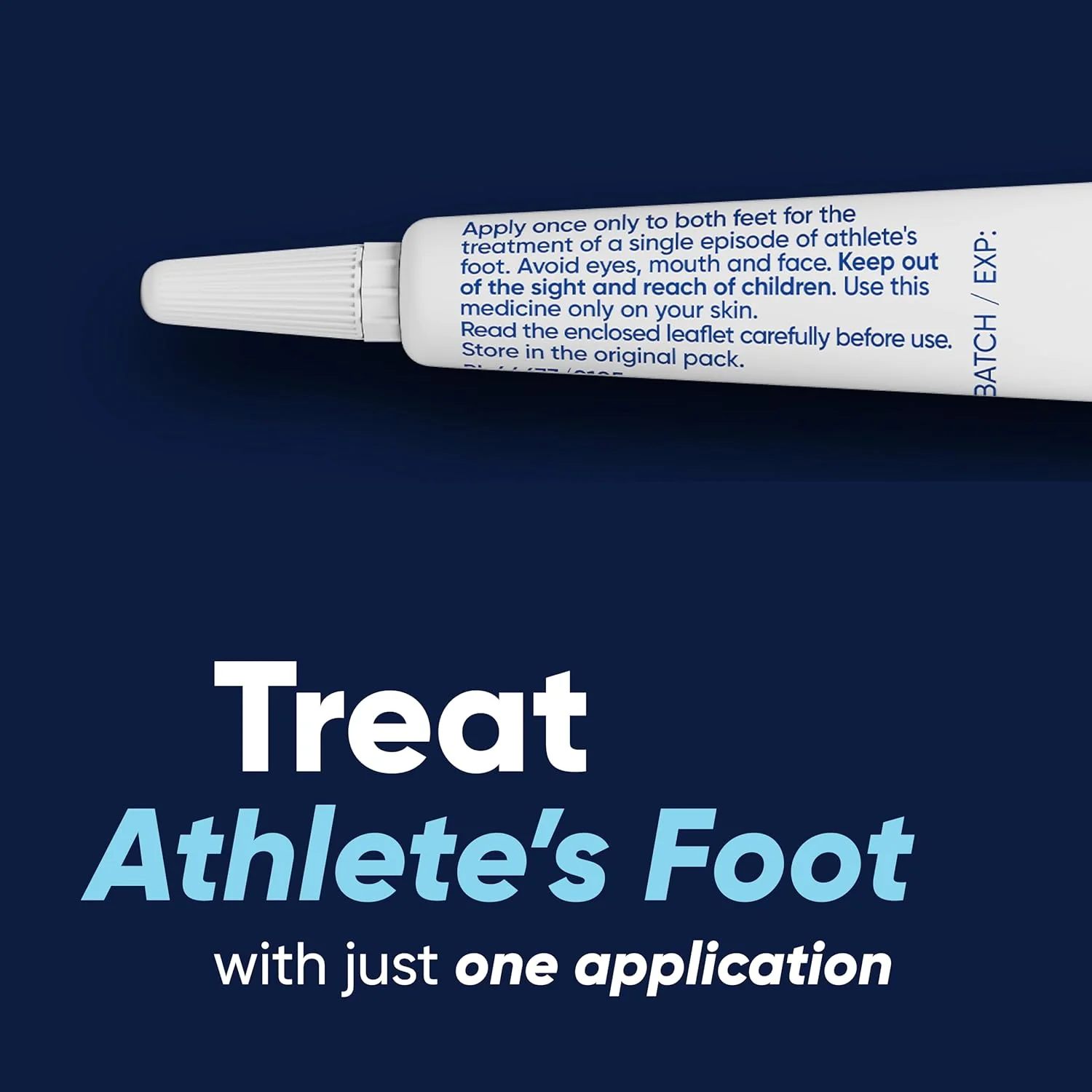 Lamisil Once Single Dose Athlete’s Foot Antifungal Treatment 4g - Image 2