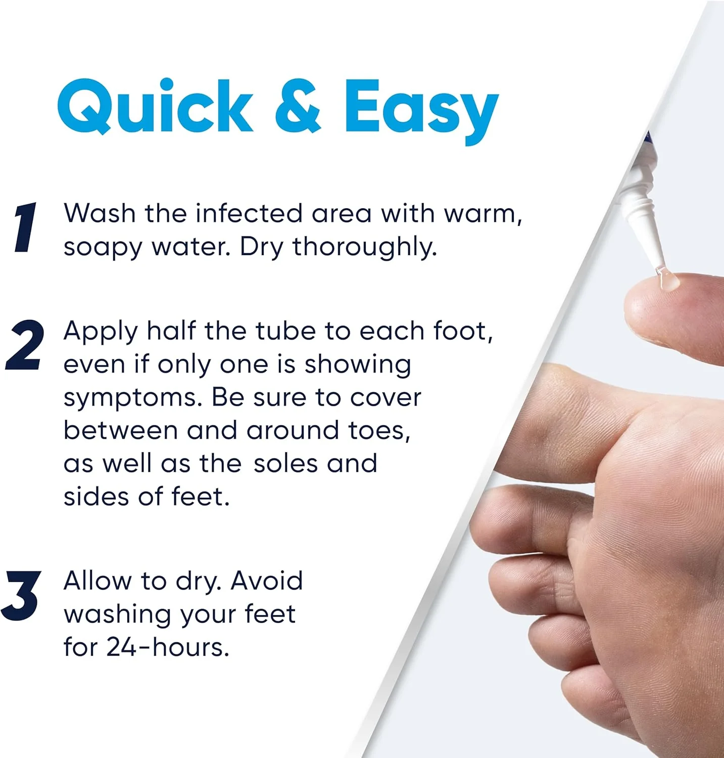 Lamisil Once Single Dose Athlete’s Foot Antifungal Treatment 4g - Image 6