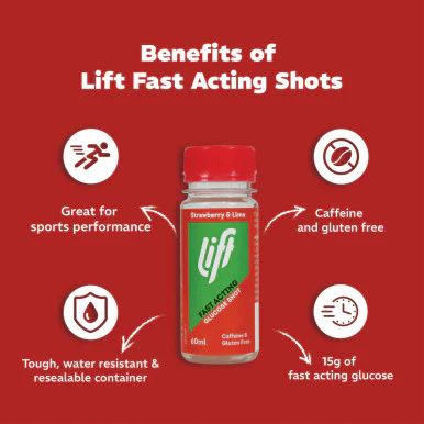 Lift Glucojuice Shot Strawberry & Lime 60ml - Image 3