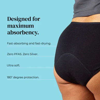 Mooncup Period Underwear High Waist Size 12 - Image 3
